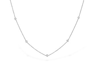 D327-30612: NECK .50 TW 18" 9 STATIONS OF 2 DIA (BOTH SIDES)