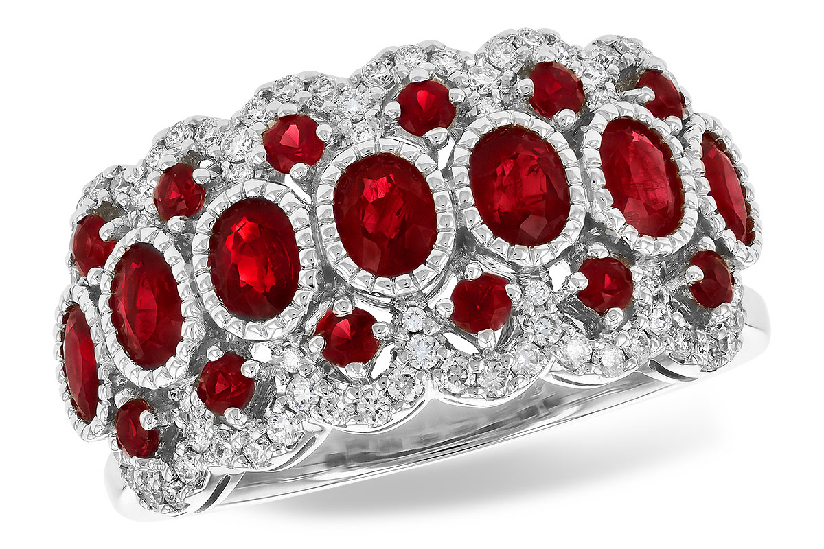 D327-30630: LDS WED RG 1.90 TW RUBY 2.15 TGW