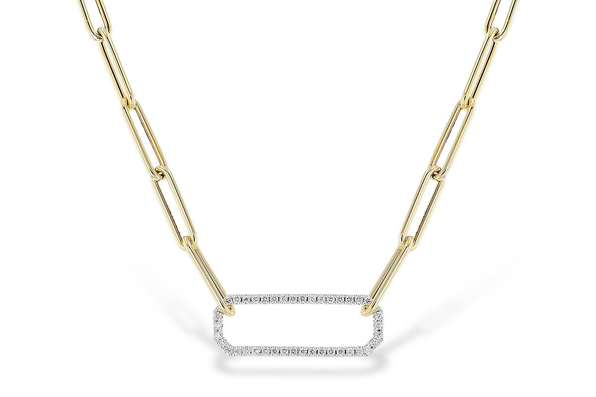 D328-18812: NECKLACE .50 TW (17 INCHES)