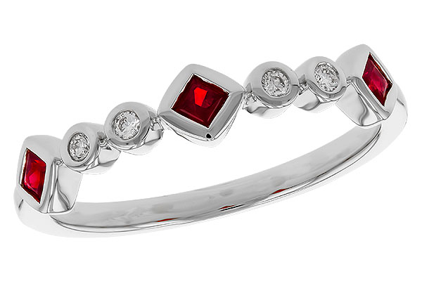 D329-13348: LDS WED RG .22 RUBY .27 TGW