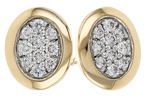 D329-16021: EARRINGS .39 TW