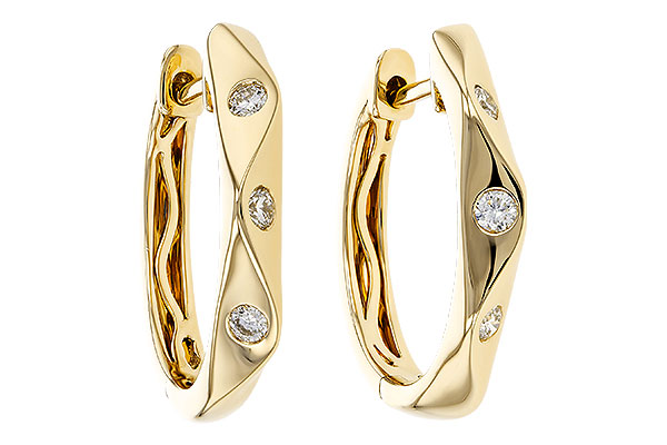 D329-16957: EARRINGS .15 TW