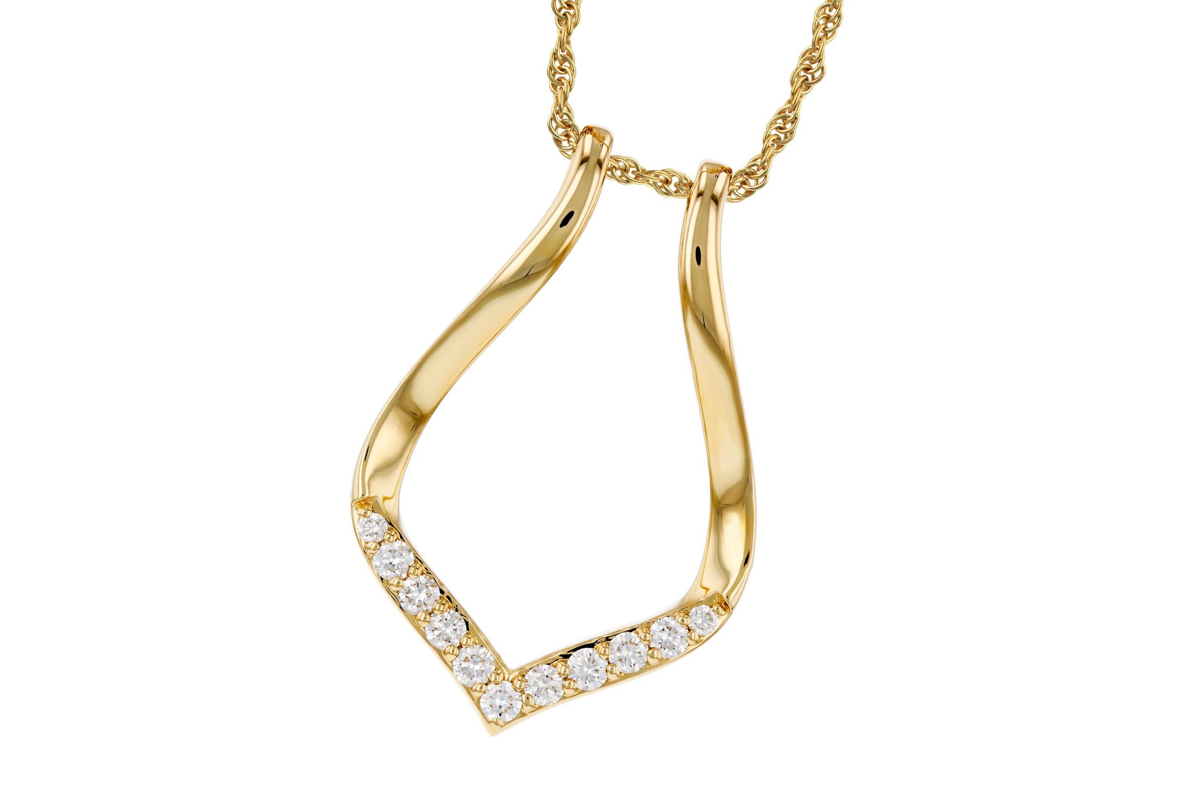 D330-01476: NECKLACE .33 TW