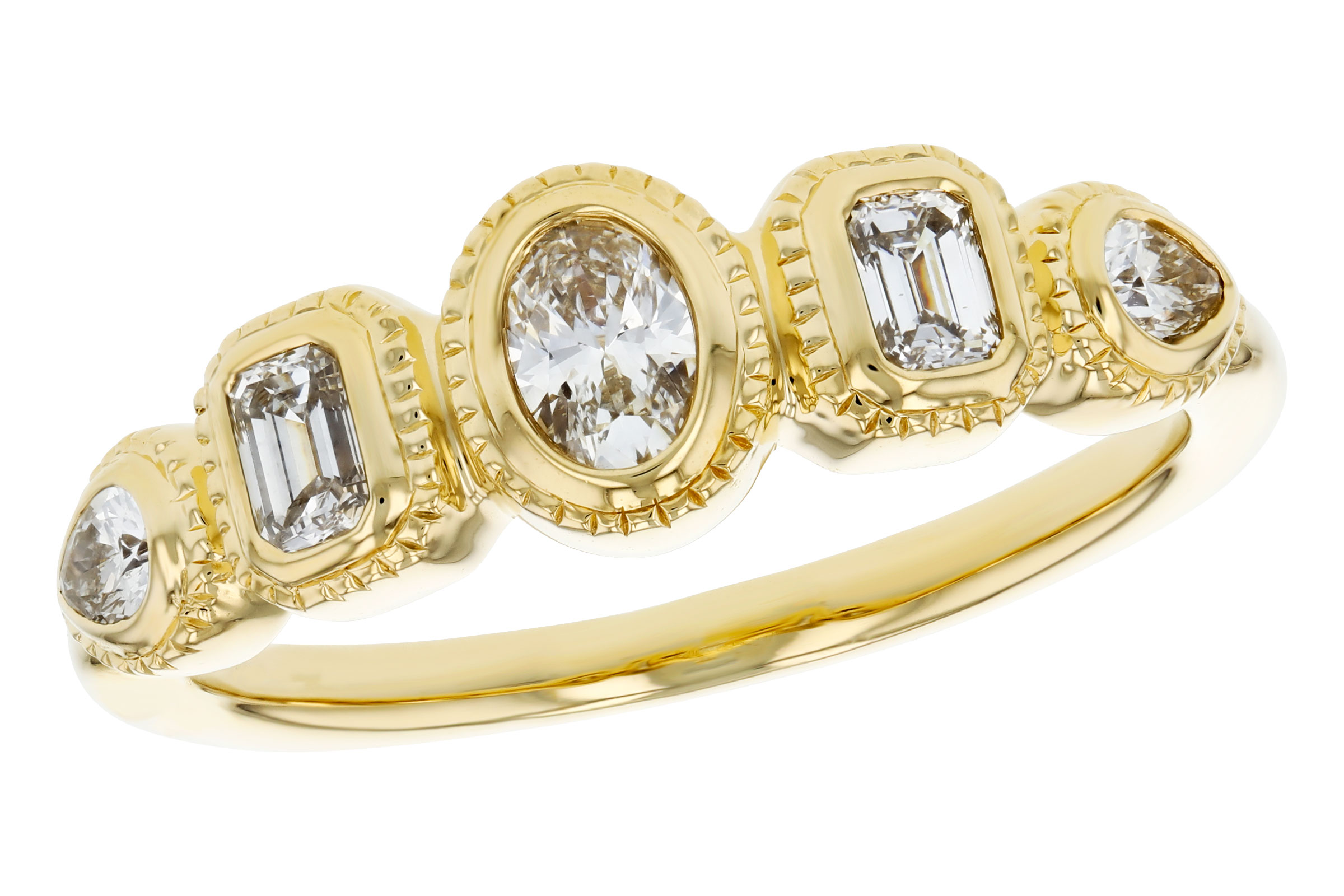 D330-02430: LDS DIA RG .50 TW FANCY CUT DIAMONDS