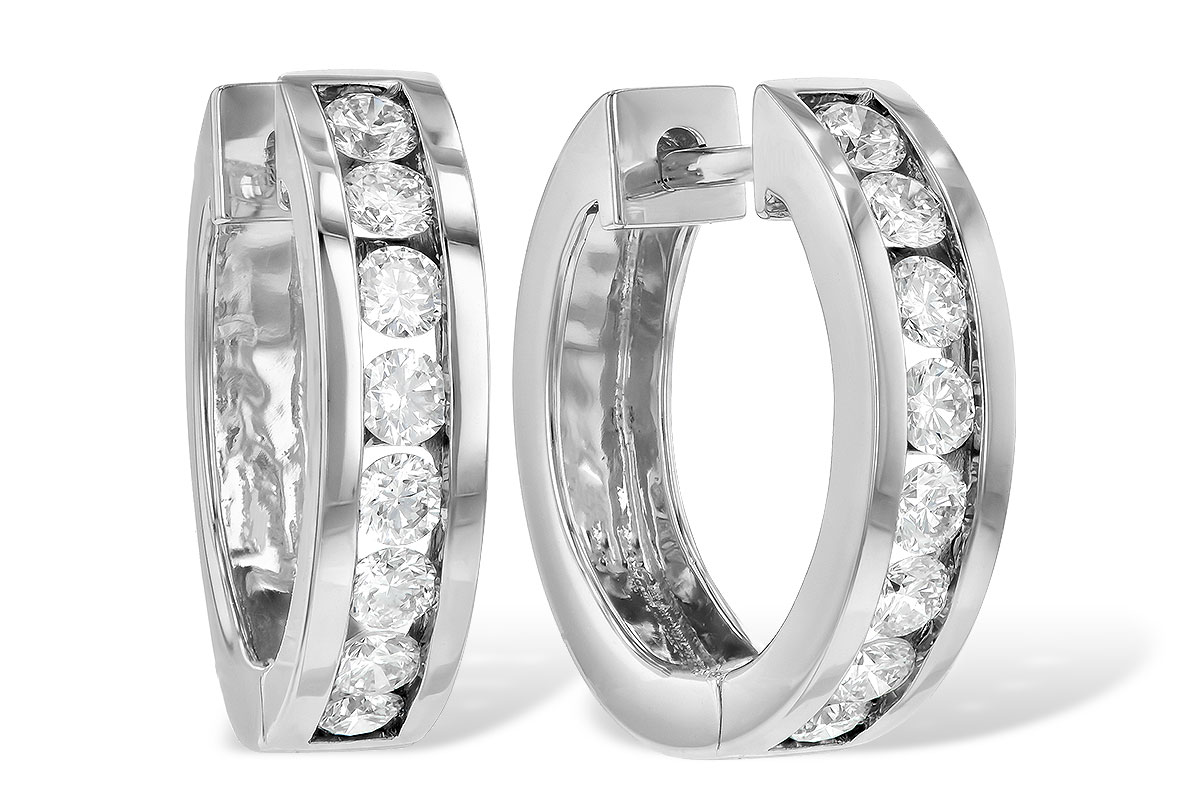 E240-03285: EARRINGS 1 CT TW