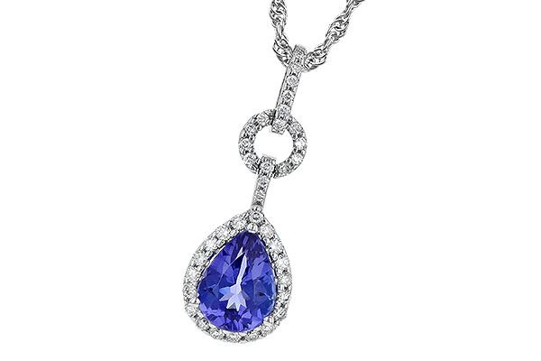 E244-61457: NECK .95 TANZANITE 1.14 TGW