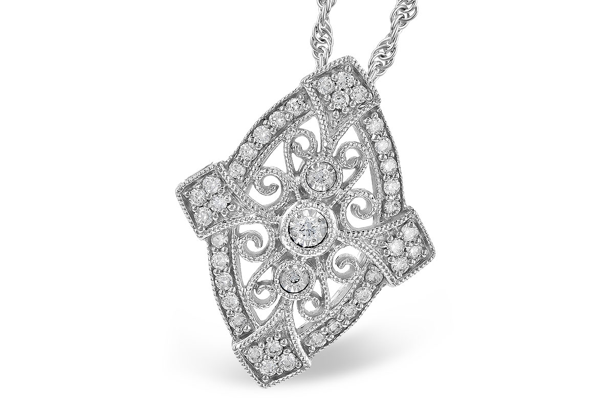 E327-28794: NECKLACE .20 TW