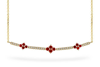 E327-30566: NECK .38 RUBY .49 TGW