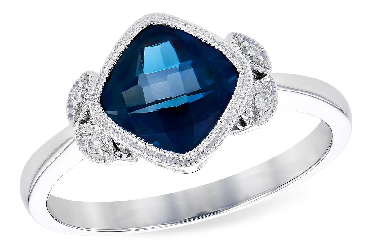 E327-36066: LDS 1.63 LONDON BLUE TOPAZ 1.65 TGW