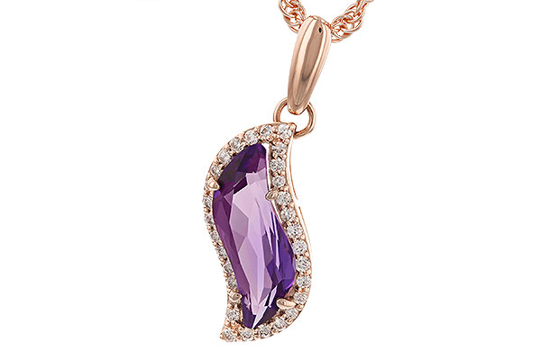 E328-22421: NECK 1.34 TW AMETHYST 1.48 TGW