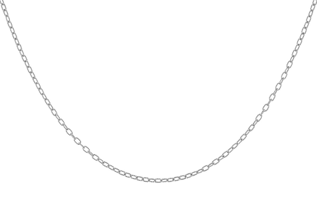 E328-24257: ROLO LG (24IN, 2.3MM, 14KT, LOBSTER CLASP)