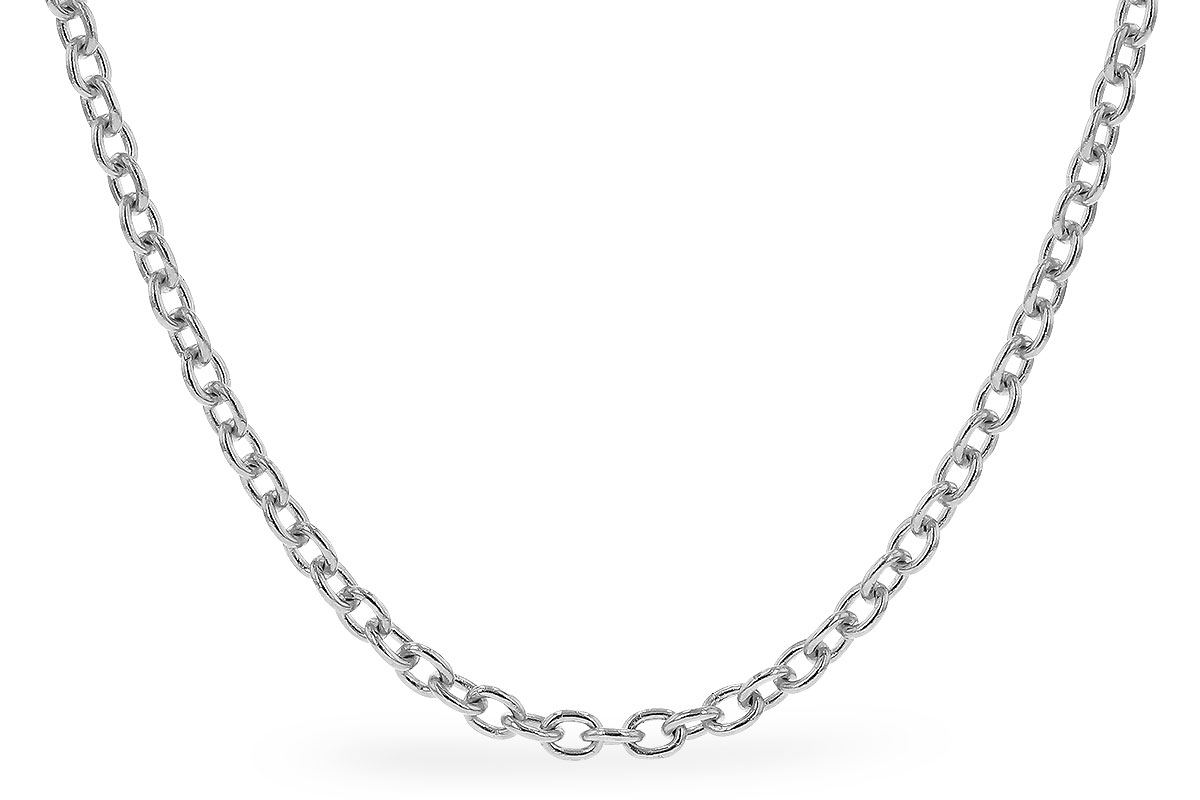 E328-25121: CABLE CHAIN (1.3MM, 14KT, 18IN, LOBSTER CLASP)
