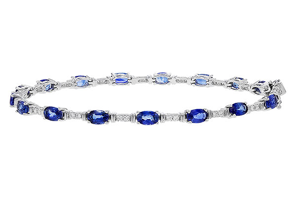 E329-11539: BRACELET 4.92 SAPPHIRE 5.24 TGW (7")