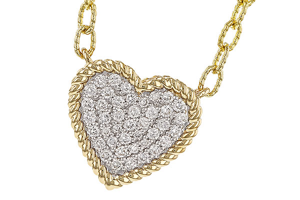 E329-15103: NECKLACE .32 TW (18")