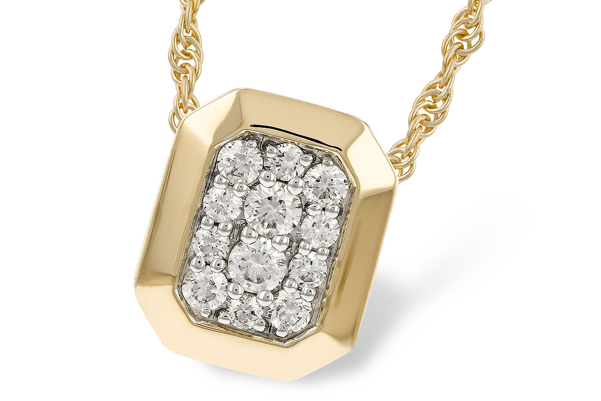 E329-16012: NECKLACE .25 TW