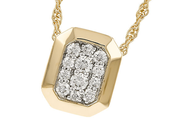 E329-16012: NECKLACE .25 TW