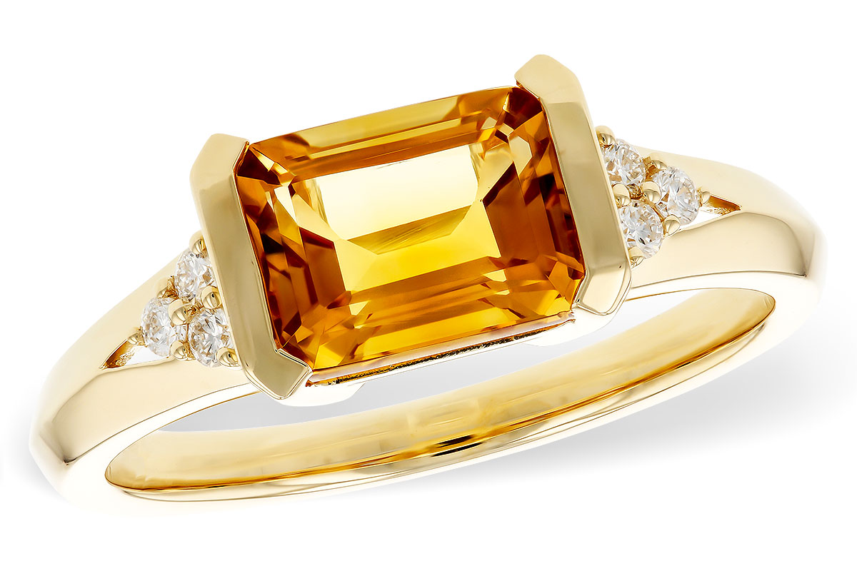 E329-16030: LDS RG 1.46 CITRINE 1.55 TGW (8x6MM CIT)
