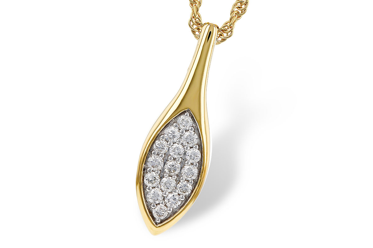 E329-16085: NECKLACE .20 TW