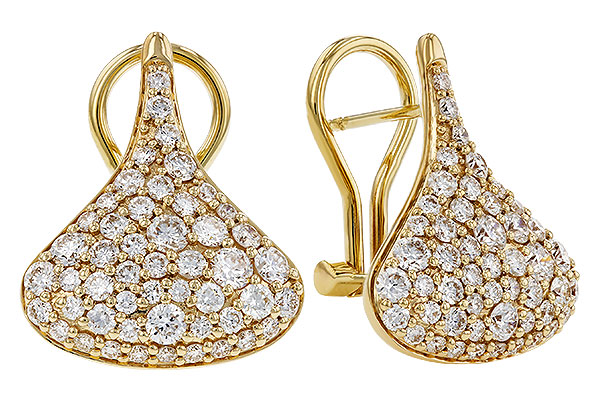 E329-16985: EARRINGS 2.00 TW