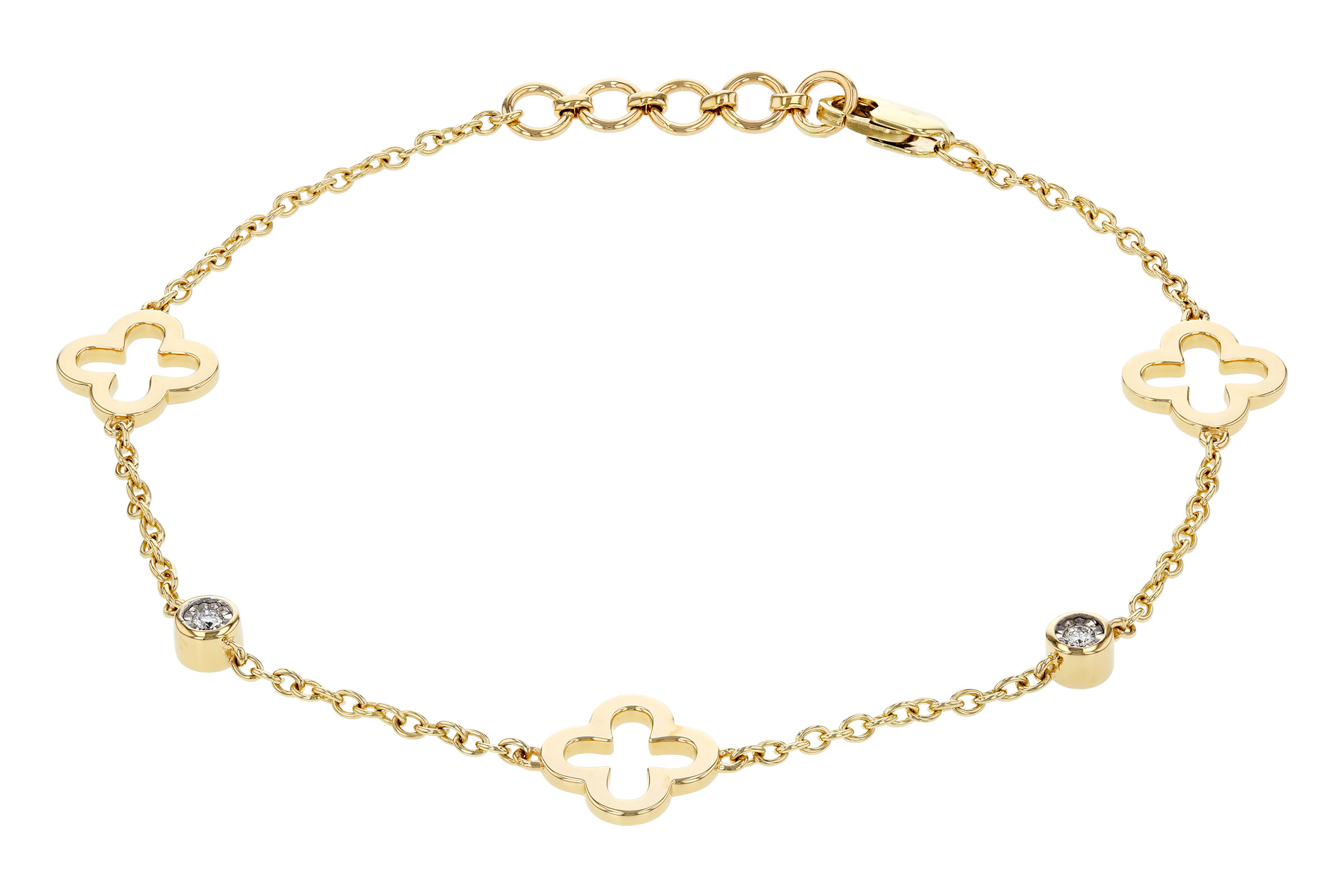 E330-01503: BRACELET .06 TW (7.25")