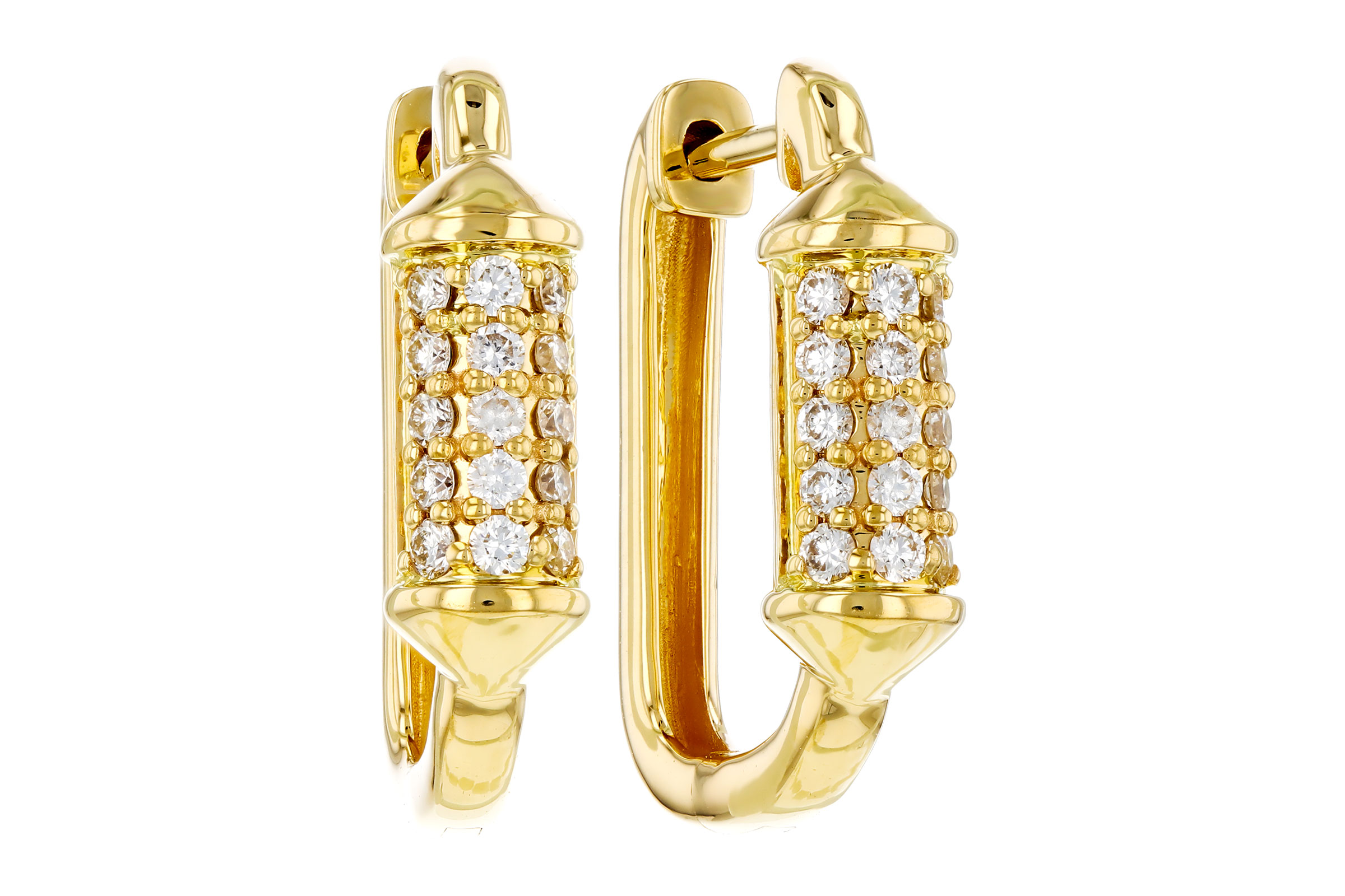 E330-01521: EARRINGS .25 TW