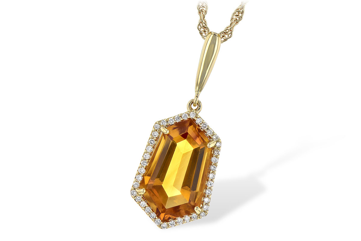 F244-56039: NECK 3.66 CITRINE 3.80 TGW