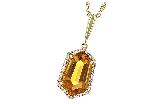 F244-56039: NECK 3.66 CITRINE 3.80 TGW