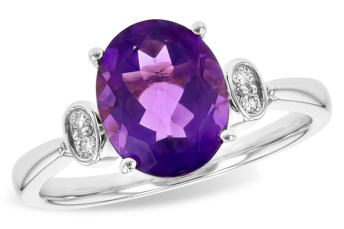 F244-63275: LDS RG 2.10 AMETHYST 2.16 TGW (10x8MM AMY)