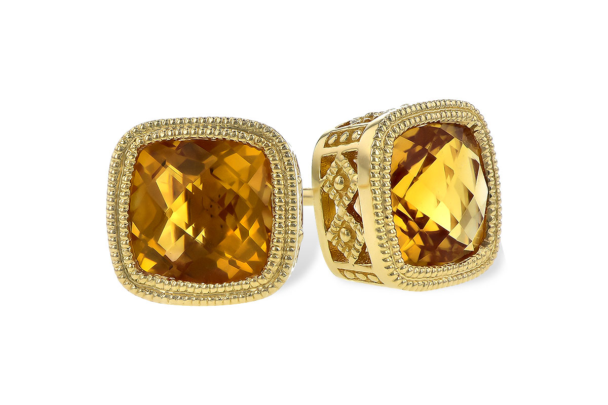 F327-27903: EARR 1.70 TW CITRINE