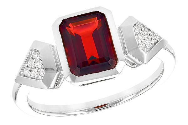 F327-36030: LDS RG 2.08 GARNET 2.15 TGW