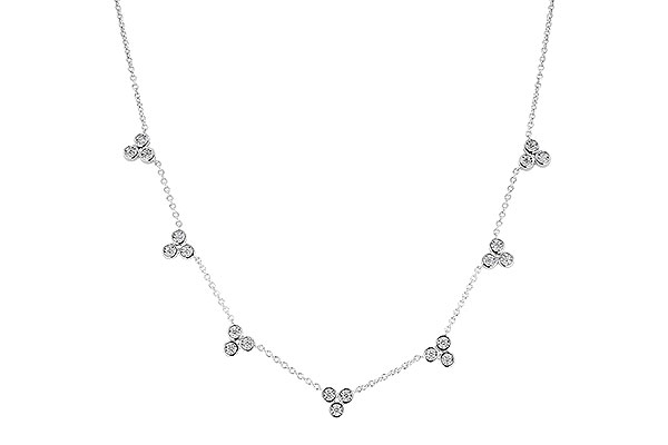 F328-19712: NECKLACE .36 TW (18")