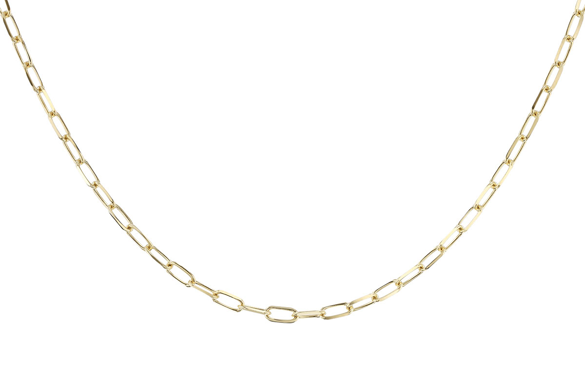 F328-24239: PAPERCLIP MD (18", 3.10MM, 14KT, LOBSTER CLASP)