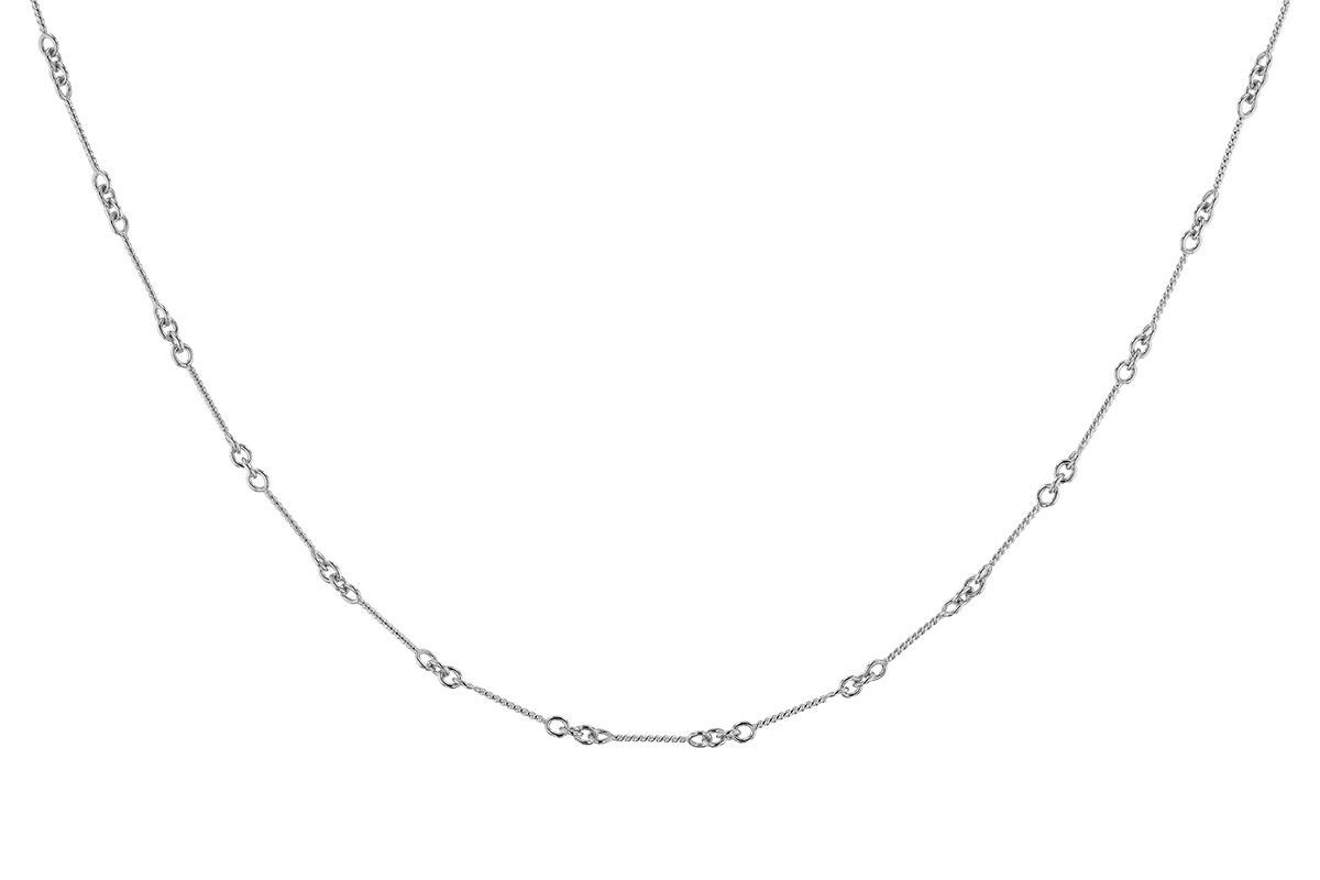 F328-24257: TWIST CHAIN (18", 0.8MM, 14KT, LOBSTER CLASP)