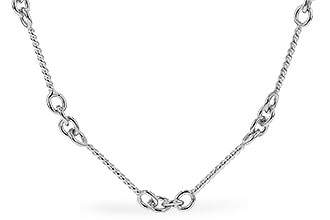 F328-24257: TWIST CHAIN (18IN, 0.8MM, 14KT, LOBSTER CLASP)