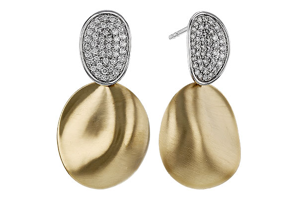 F329-10612: EARRINGS .38 TW