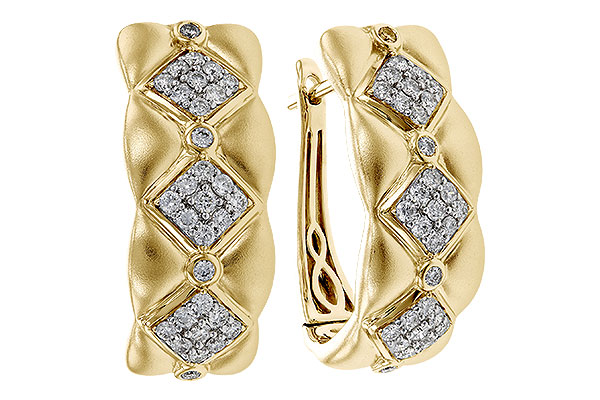 F329-13294: EARRINGS .75 TW