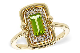 F329-17830: LDS RG .72 PERIDOT .84 TGW (8x4MM PER)
