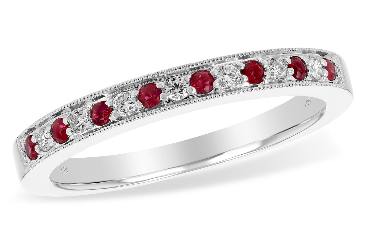 G238-24203: LDS WED RG .12 RUBY .21 TGW