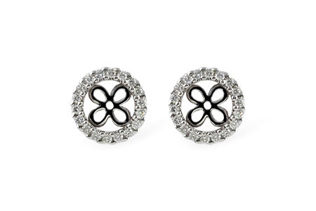 G241-86021: EARRING JACKETS .30 TW (FOR 1.50-2.00 CT TW STUDS)