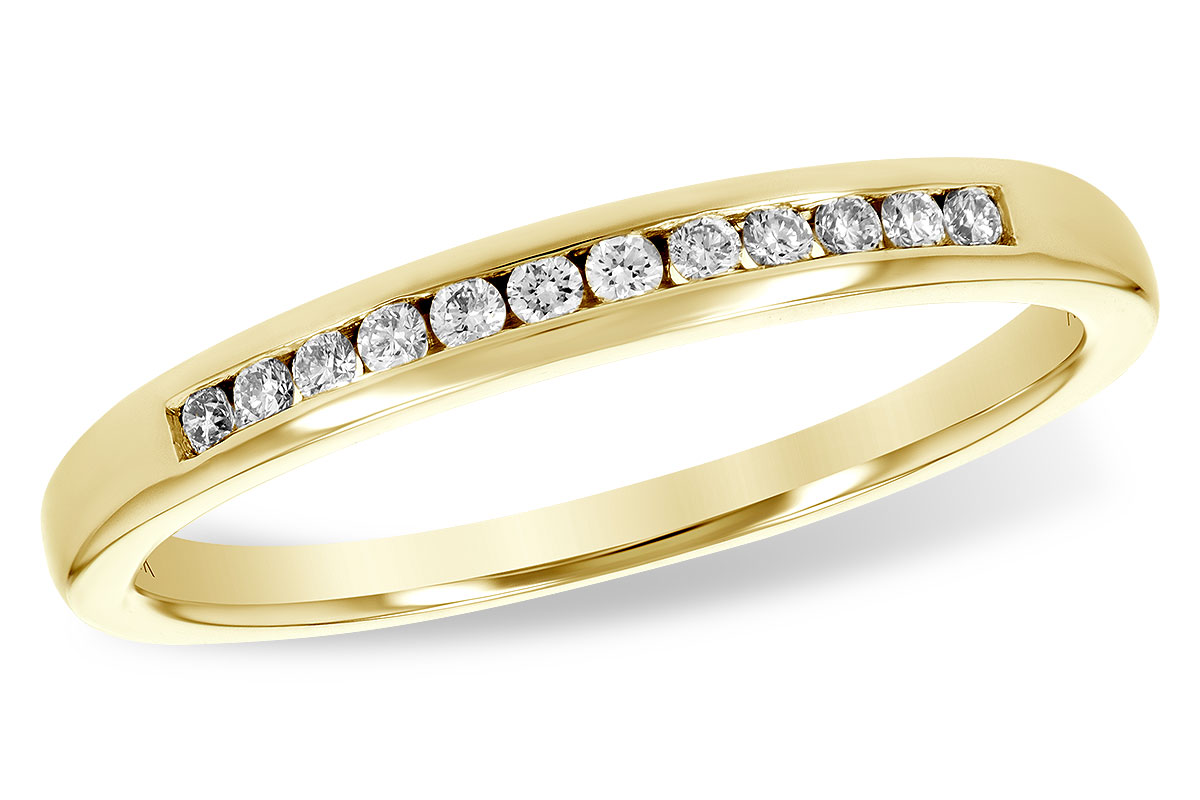G242-80603: LDS WED RG .12 TW (12 STONES)