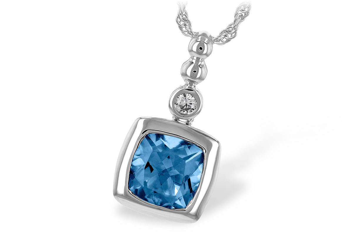 G243-68766: NECK 1.45 BLUE TOPAZ 1.49 TGW