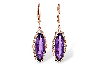 G244-62366: EARR 4.75 AMETHYST 4.90 TGW