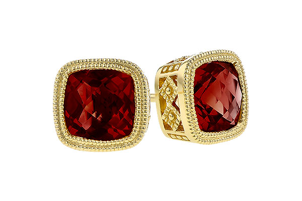 G327-27903: EARR 2.50 TW GARNET