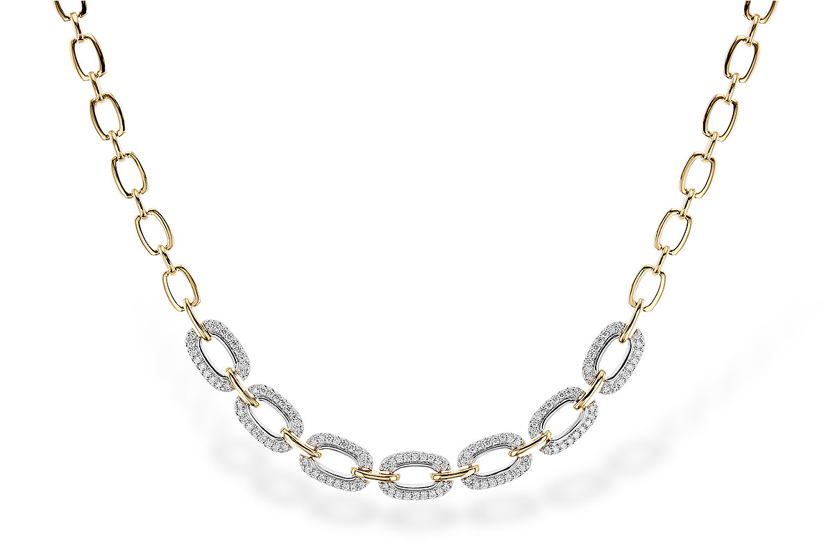G328-19657: NECKLACE 1.95 TW (17 INCHES)