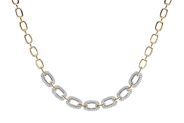 G328-19657: NECKLACE 1.95 TW (17 INCHES)