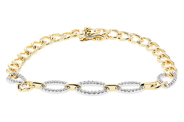 G328-20584: BRACELET .75 TW (INCLUDES BAR LINKS)