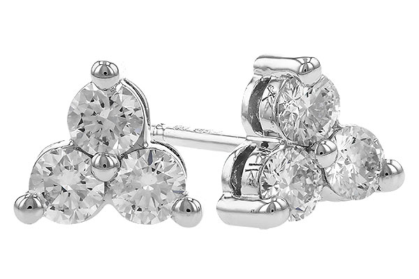 G329-10548: EARRINGS .50 TW