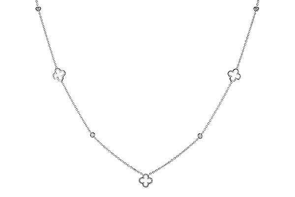 G329-11503: NECKLACE .20 TW (18")