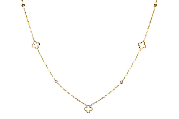 G329-11503: NECKLACE .20 TW (18")