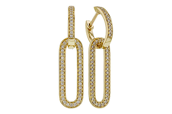 G329-12448: EARRINGS .54 TW